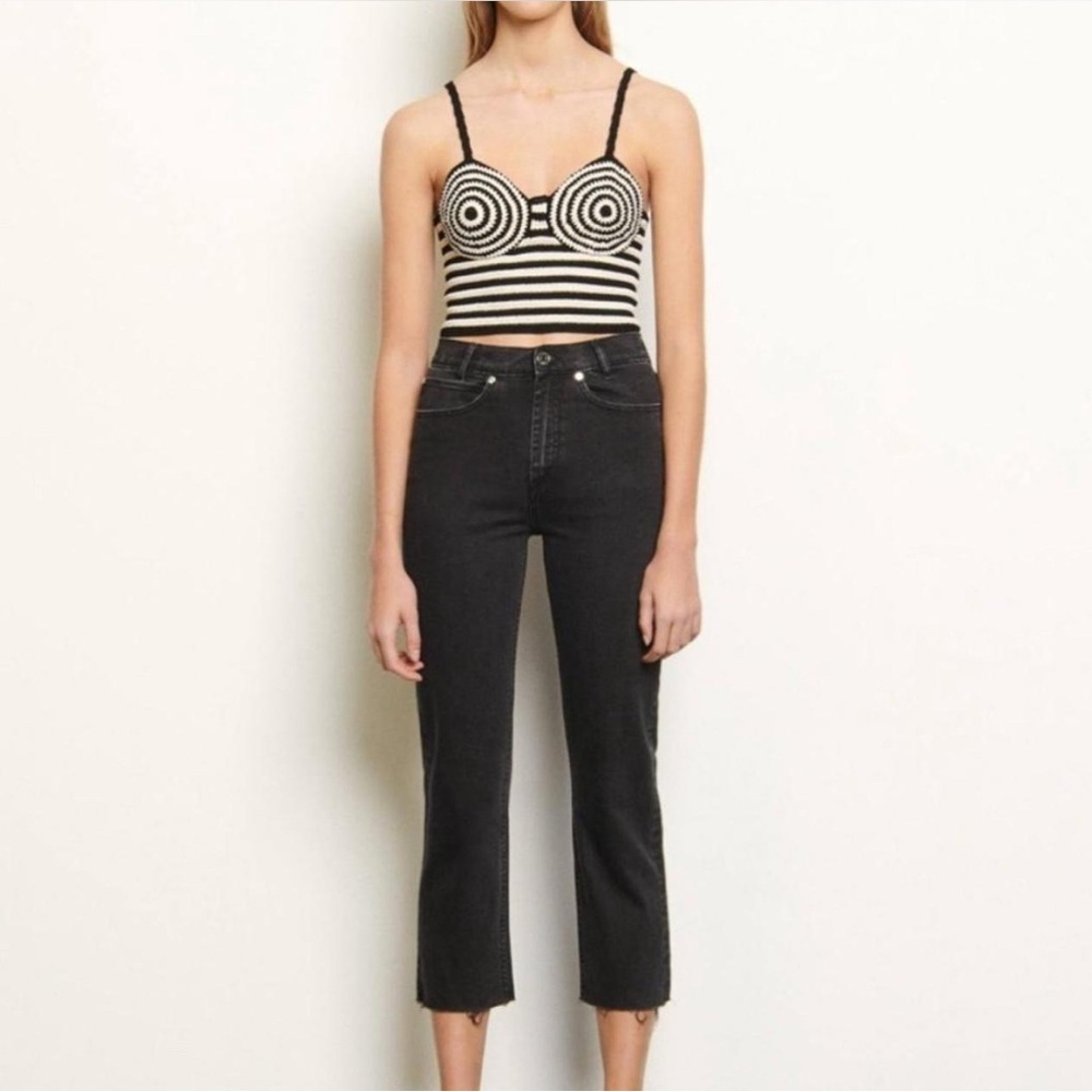 Sandro crochet top